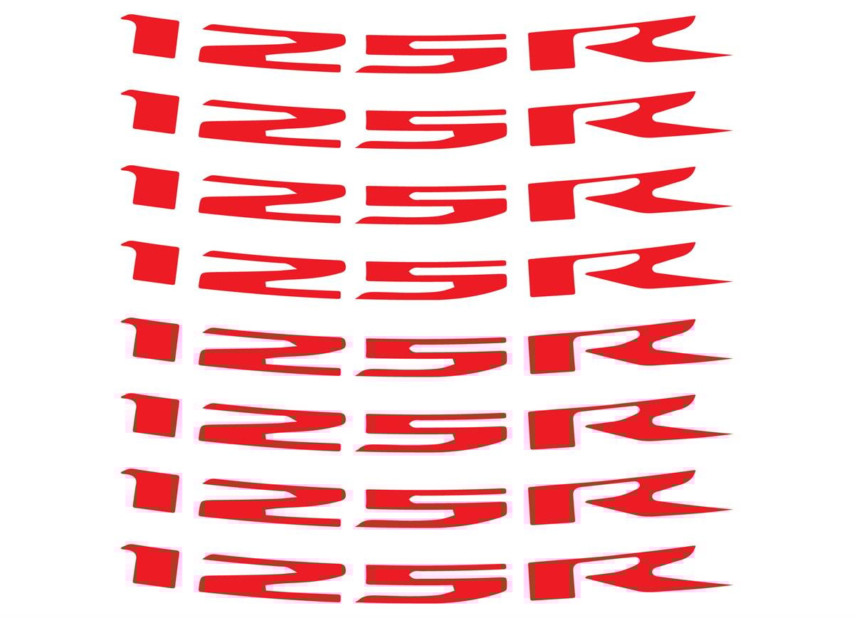 Honda CBR125R Jant İçi Sticker Etiket Modeli