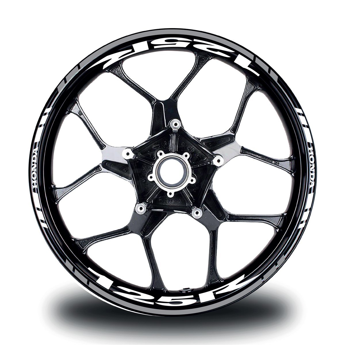 Honda CBR125R Yazılı Sticker Etiket Modeli 