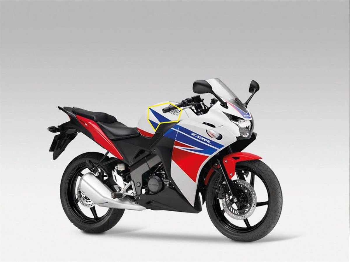 Honda Cbr250R 2013 HRC Sağ Depo Grenaj Sticker