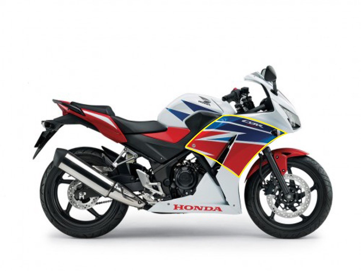 Honda Cbr250R 2014 HRC Sağ Grenaj Sticker