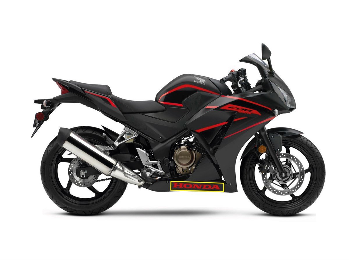 Honda Cbr250R 2014 Siyah Alt Sakal Sticker