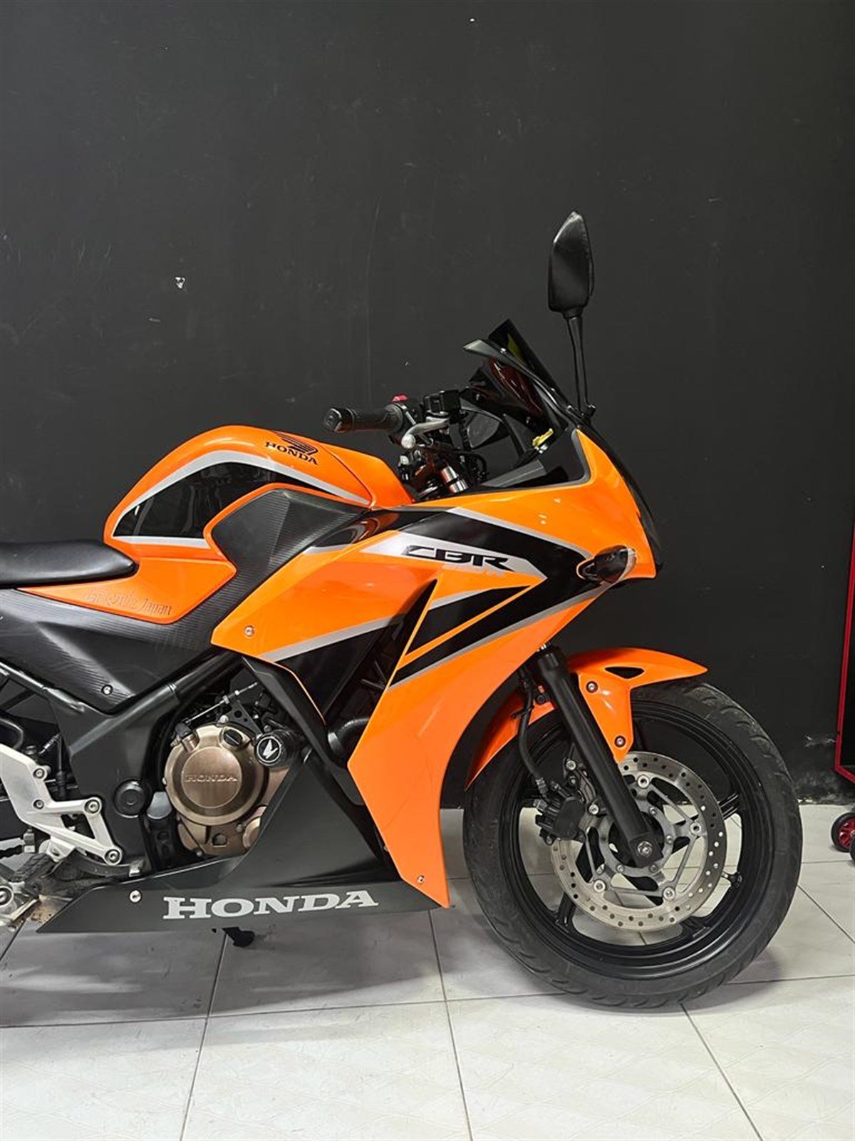 Honda Cbr250R 2017 Turuncu Full Takım Grenaj Sticker