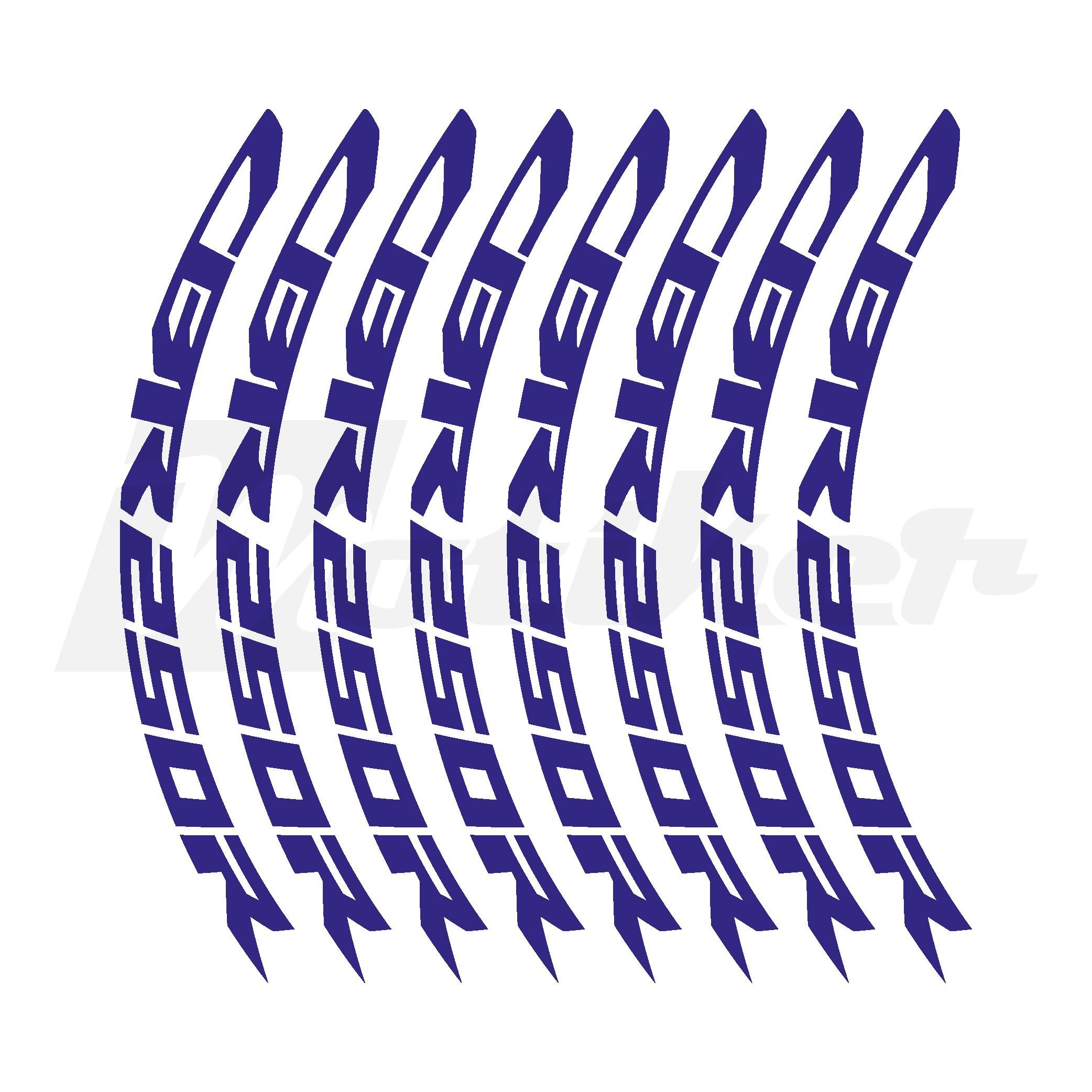 CBR250RHonda CBR250R Jant İçi Sticker Etiket Modeli Lacivert Renk