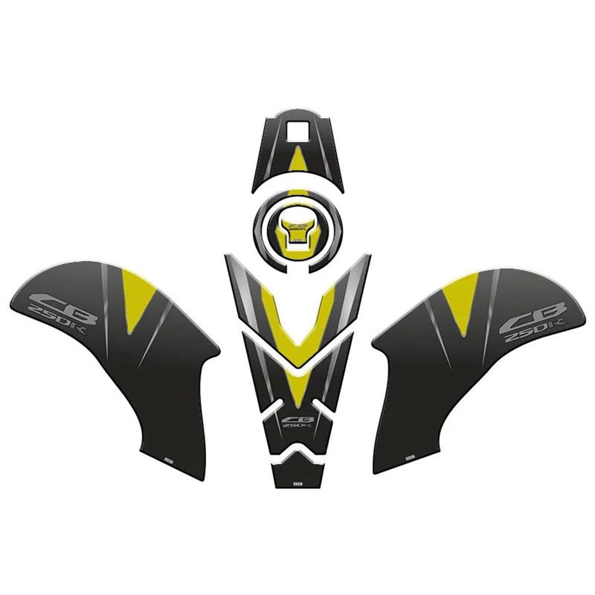 Honda CBR250R Tank Pad Set Sticker Etiket Model