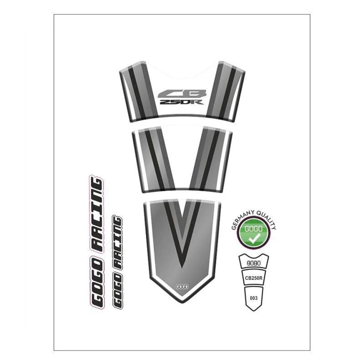 Honda CBR250R Tank Pad  Sticker Etiket Model