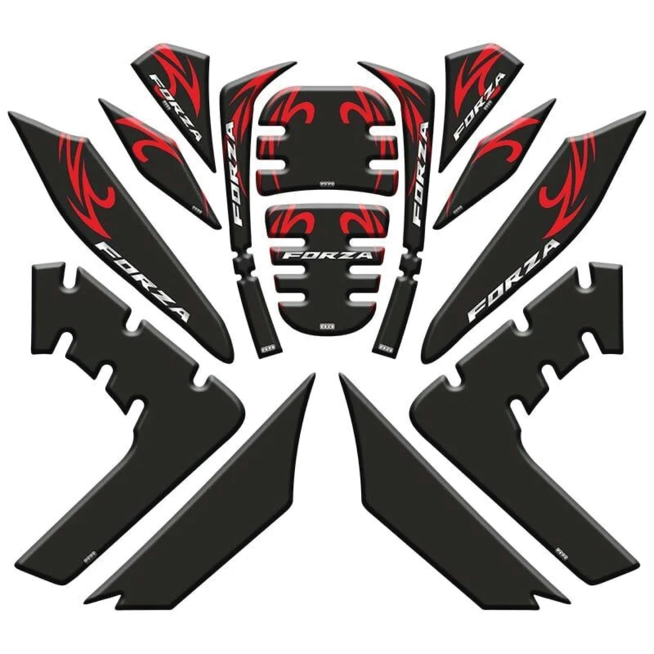 HONDA FORZA 2021 - 2022 UYUMLU TANK PAD SET 