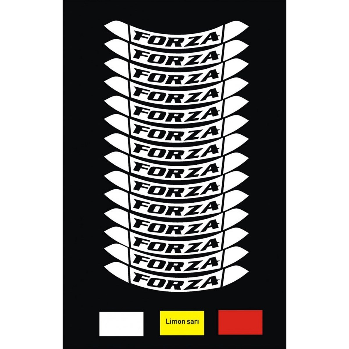Honda Forza 250-750 Jant Sticker