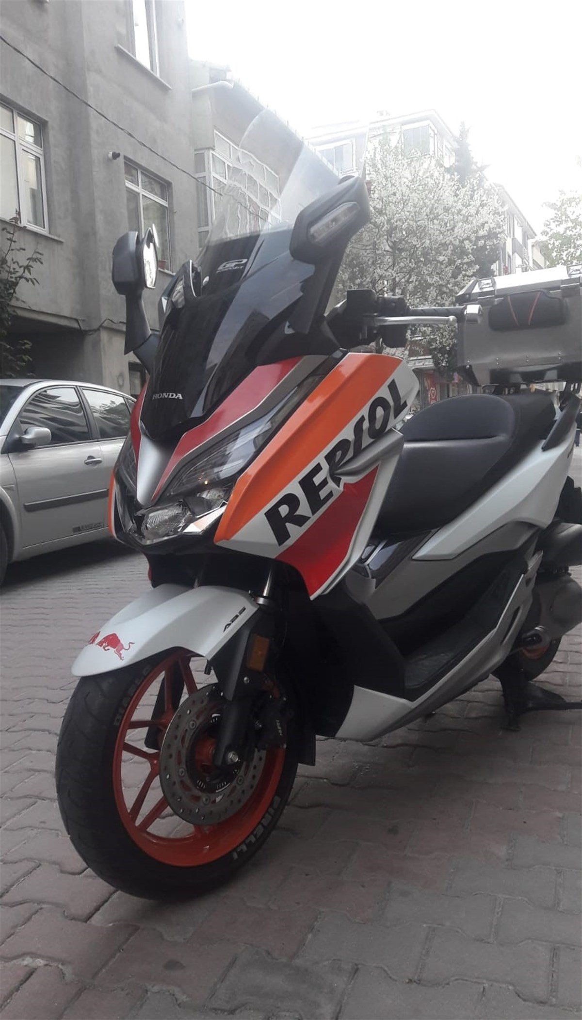 Honda Forza 250 Repsol Sticker Etiket Modeli 