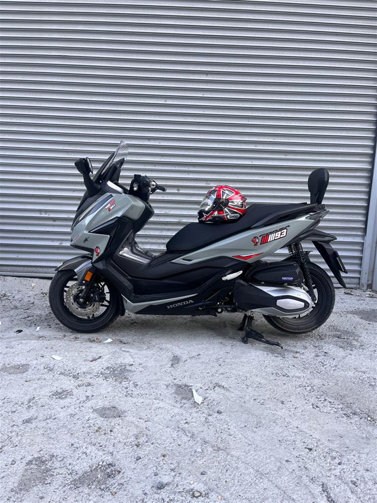 Honda Forza 93 Marquez Sticker Etiket Modeli