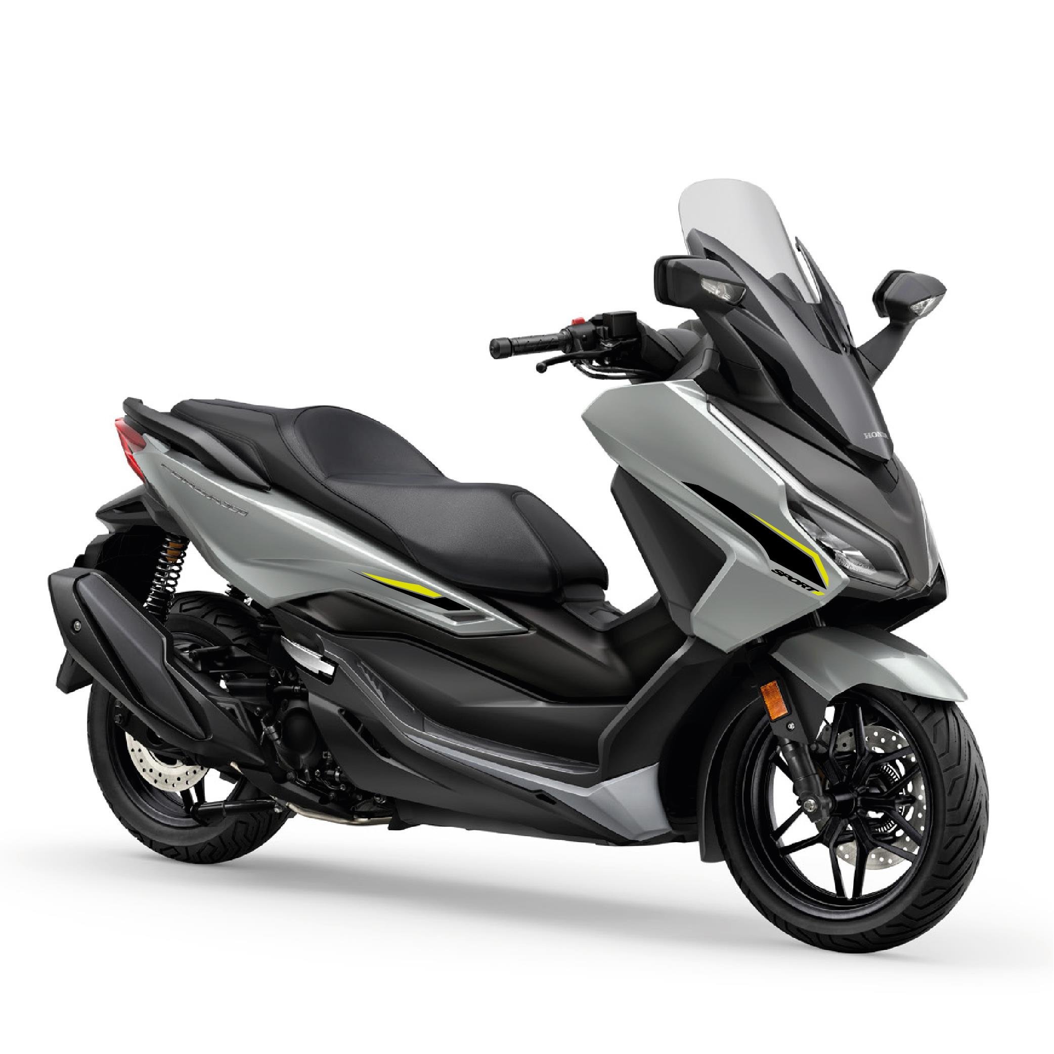 FORZA 250Honda Forza Sport 250 2024 Sticker HRC Modeli Siyah Neon Sarı (Yeşil)