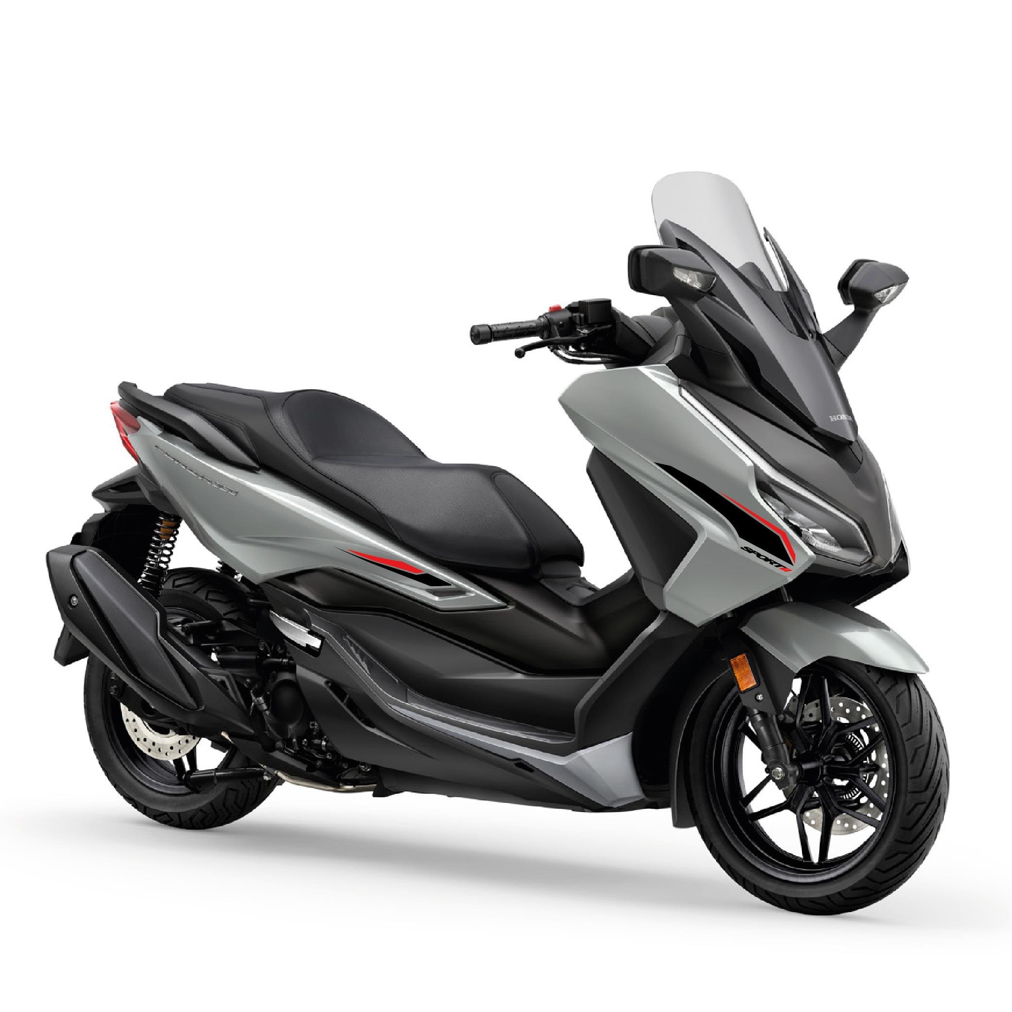 FORZA 250Honda Forza Sport 250 2024 Sticker HRC Modeli Siyah Kırmızı