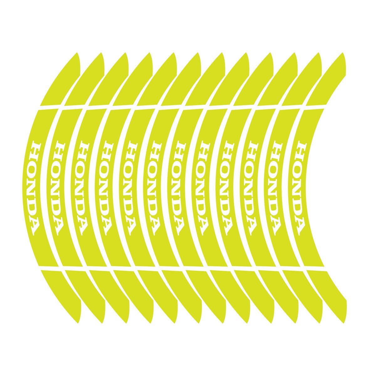 Honda İç Dış Jant Sticker