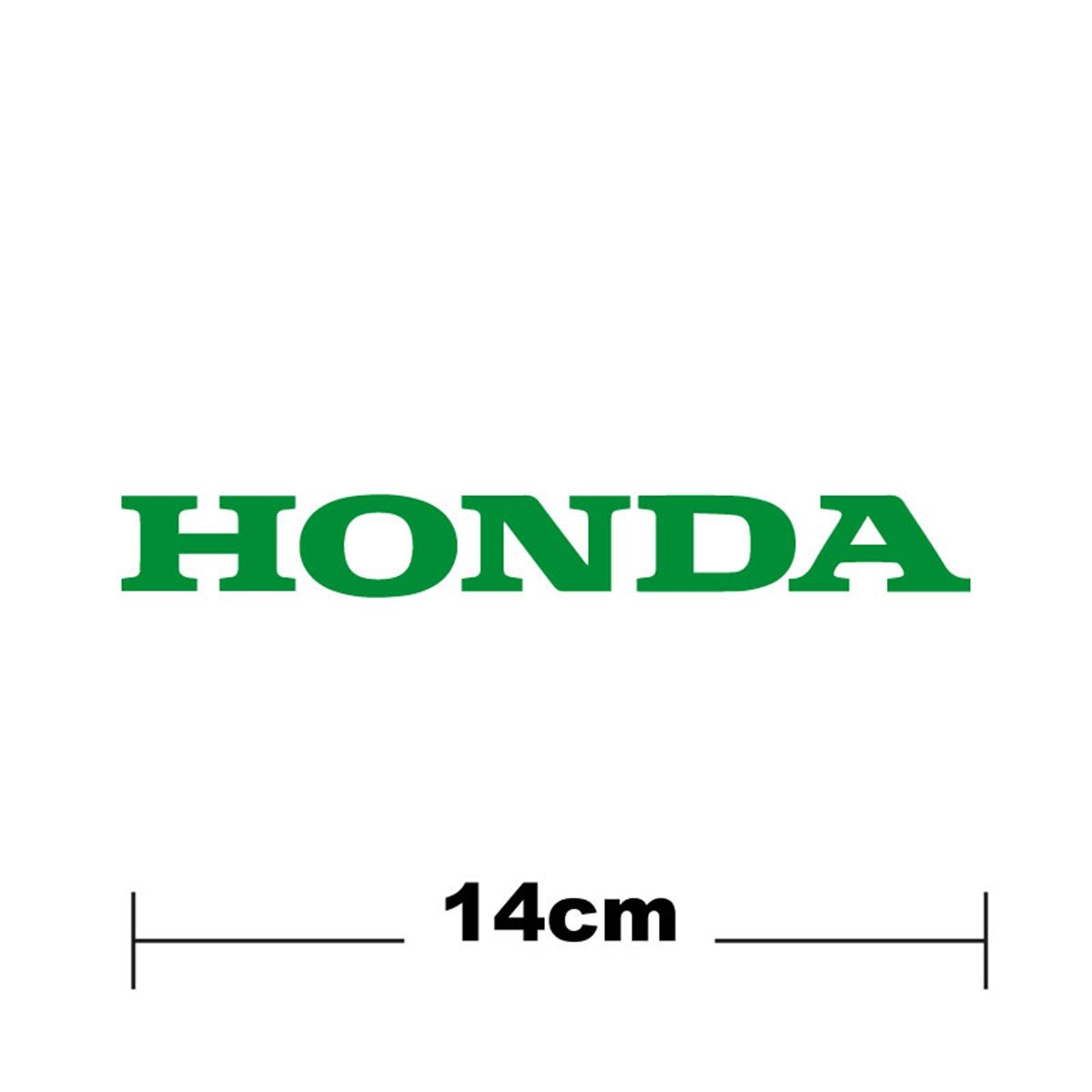 Honda Logo Yazı Sticker Etiket Tek Renk
