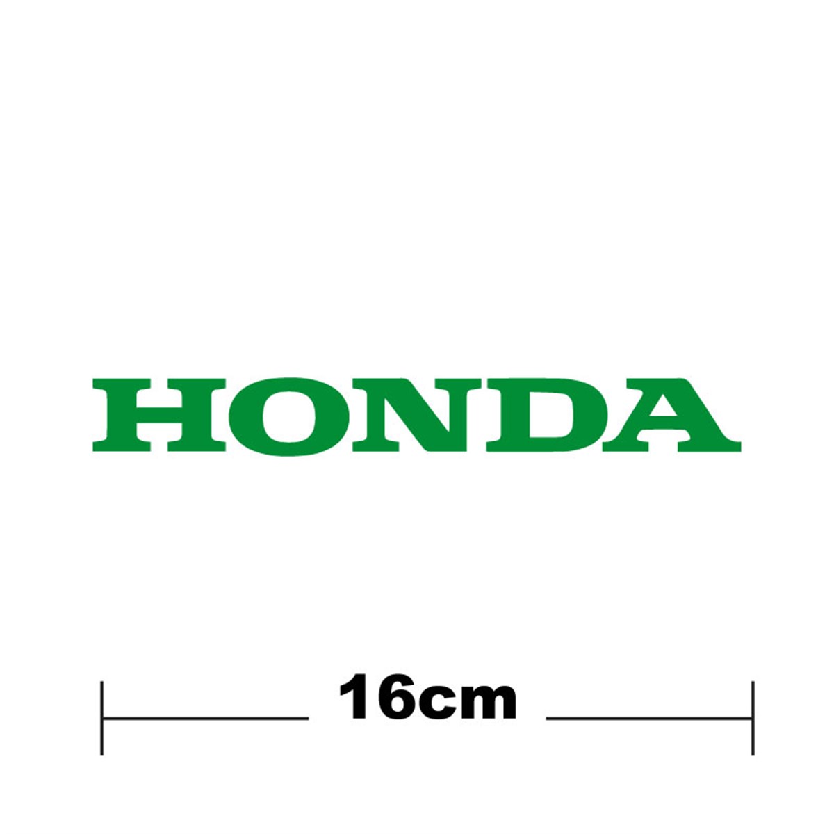 Honda Logo Yazı Sticker Etiket Tek Renk