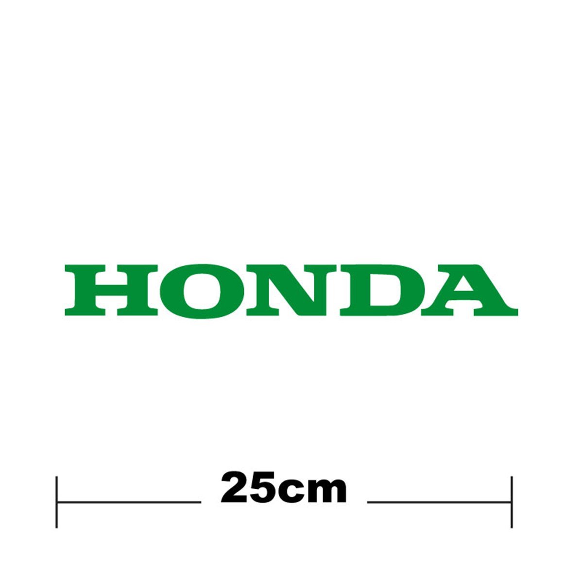 Honda Logo Yazı Sticker Etiket Tek Renk