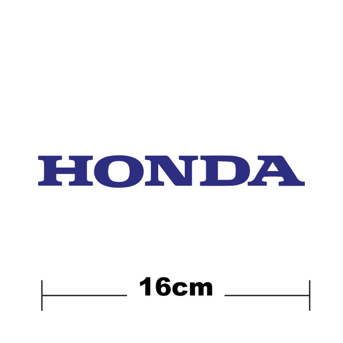 Honda Logo Yazı Sticker Etiket Tek Renk