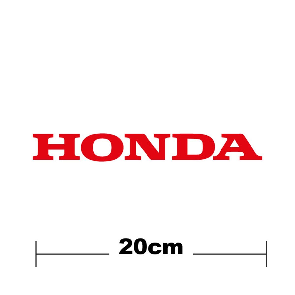 Honda Logo Yazı Sticker Etiket Tek Renk