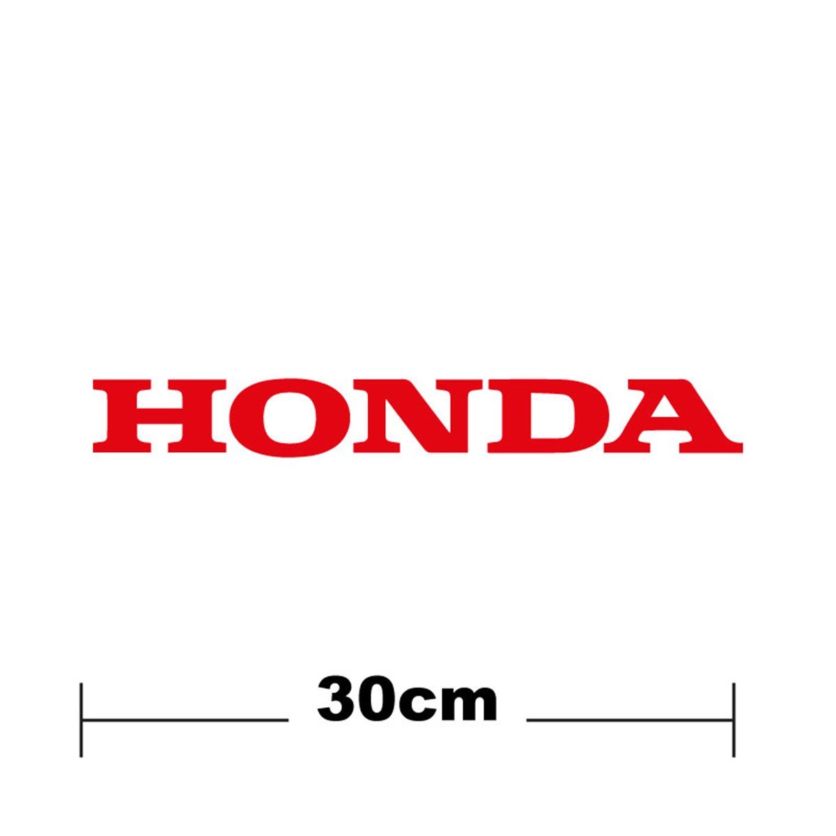 Honda Logo Yazı Sticker Etiket Tek Renk
