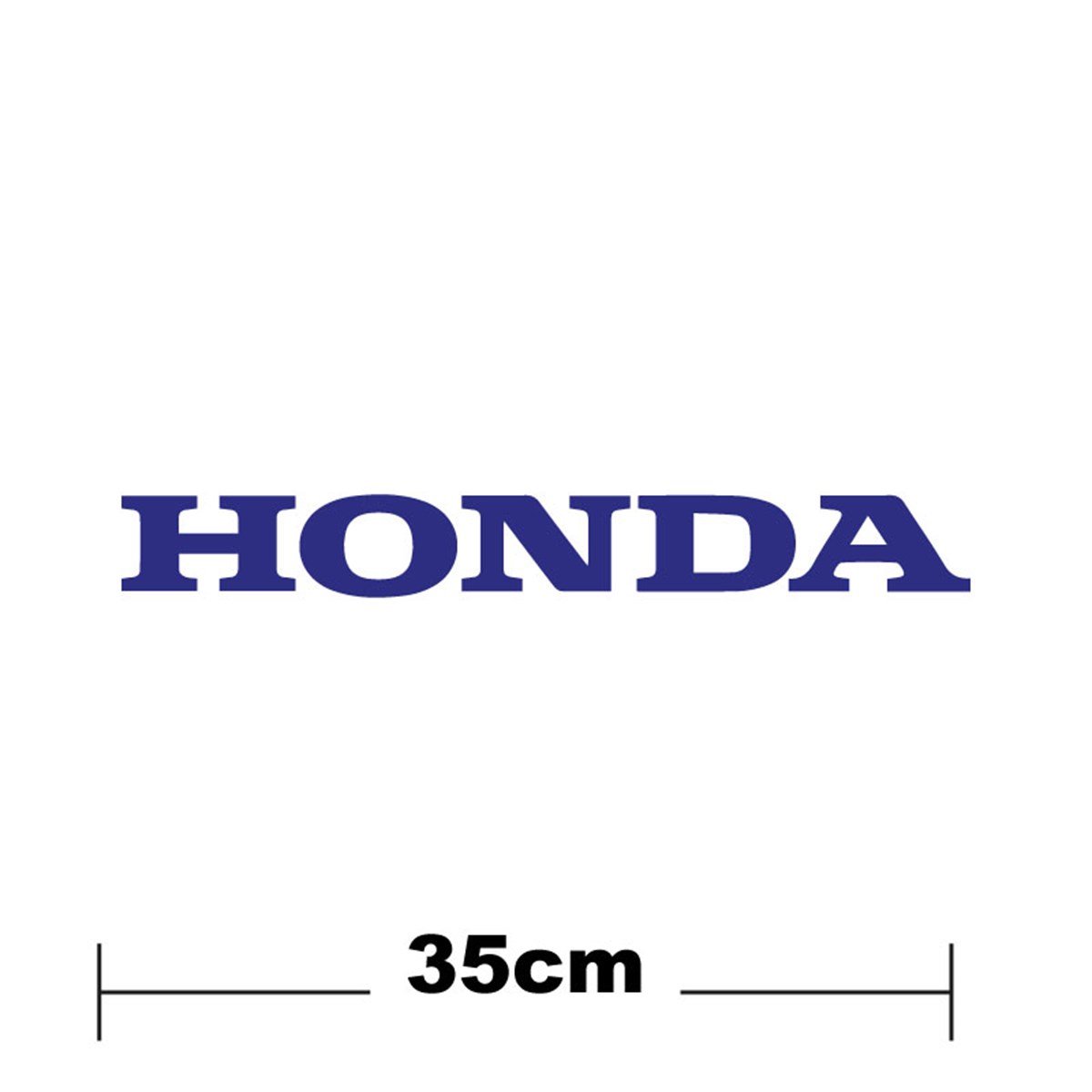 Honda Logo Yazı Sticker Etiket Tek Renk