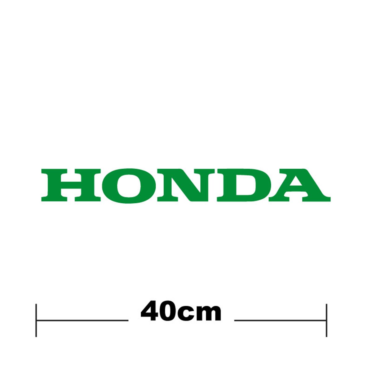Honda Logo Yazı Sticker Etiket Tek Renk