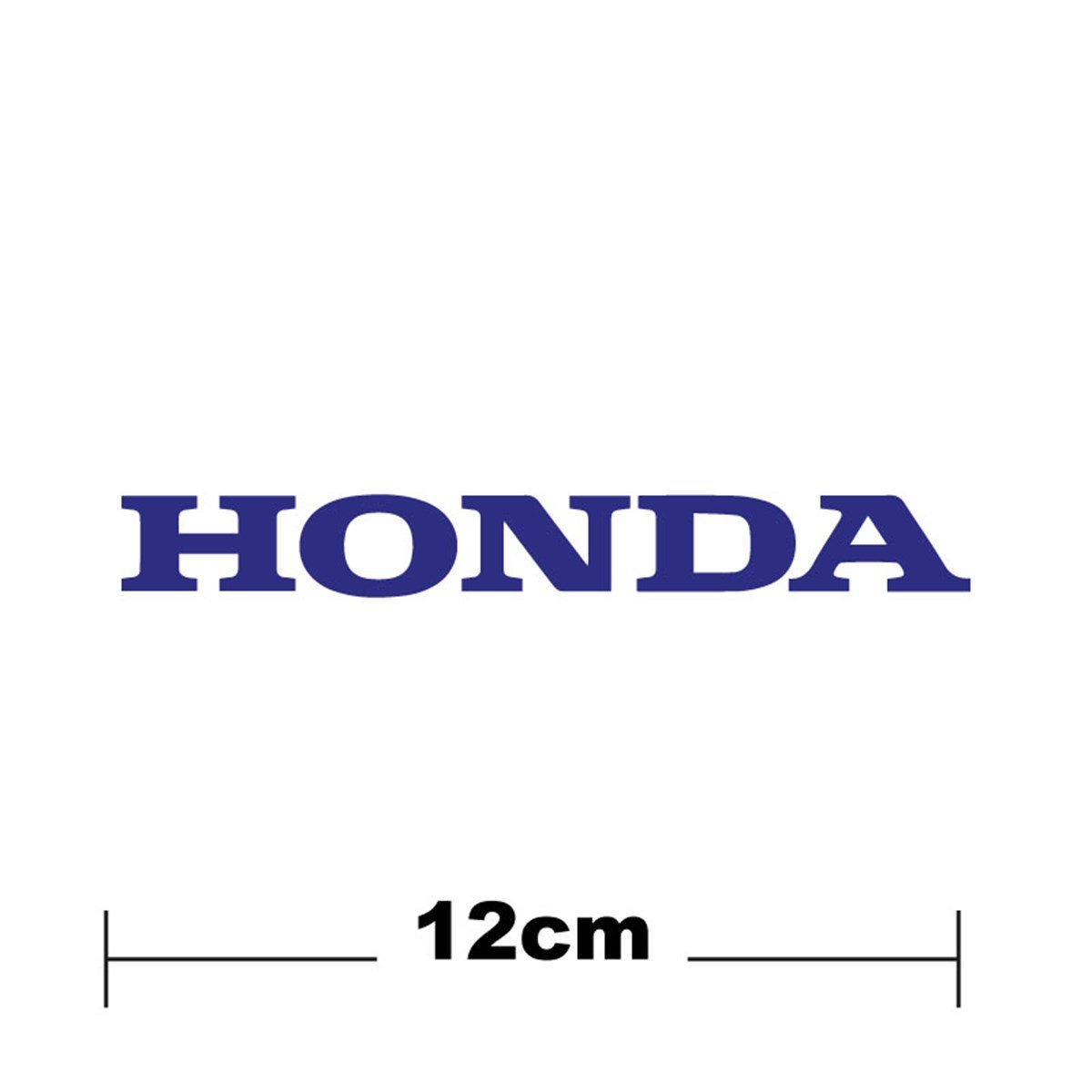 Honda Logo Yazı Sticker Etiket Tek Renk