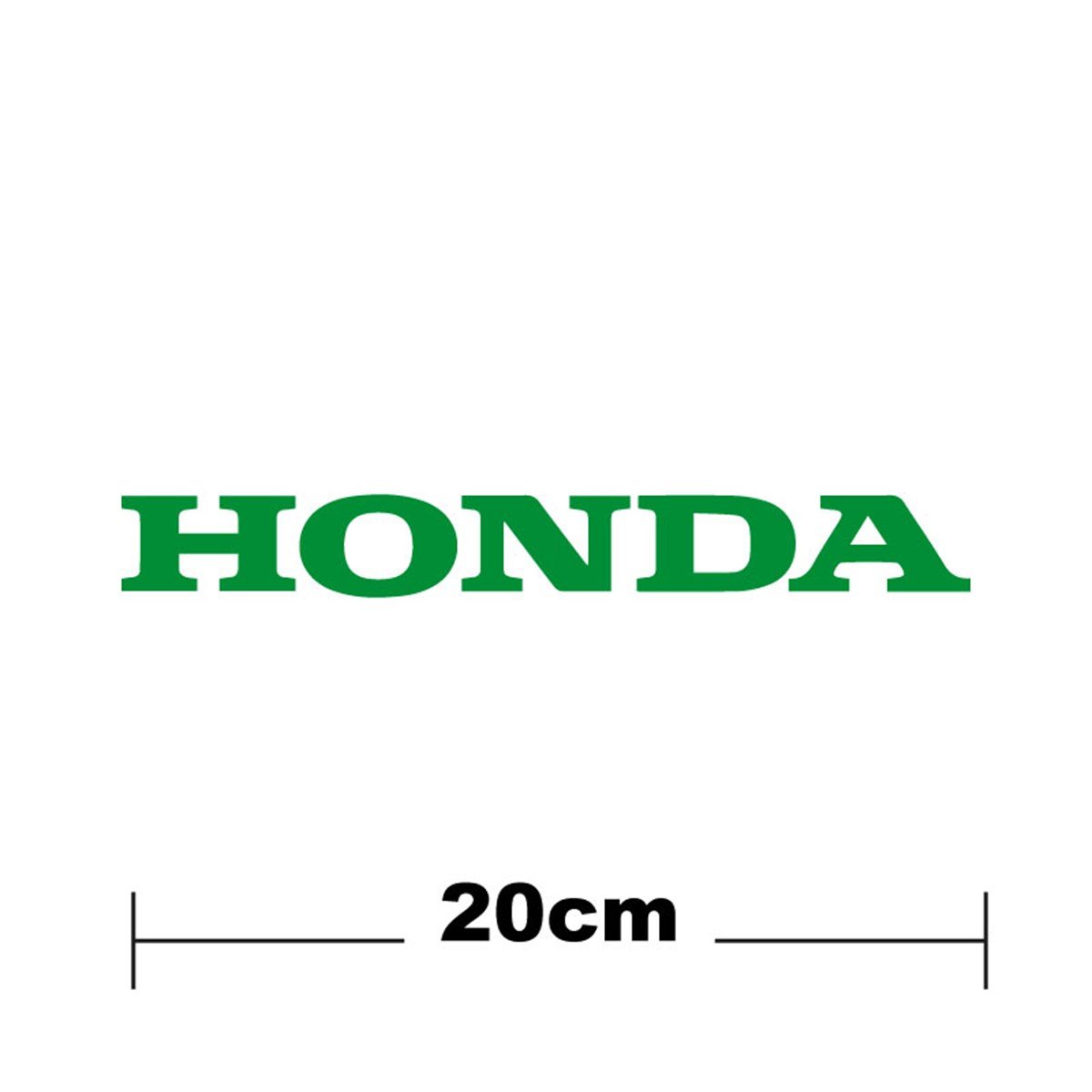 Honda Logo Yazı Sticker Etiket Tek Renk