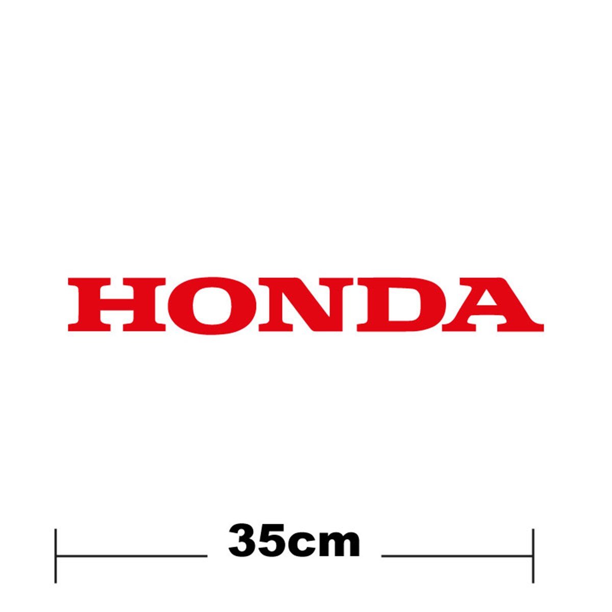 Honda Logo Yazı Sticker Etiket Tek Renk