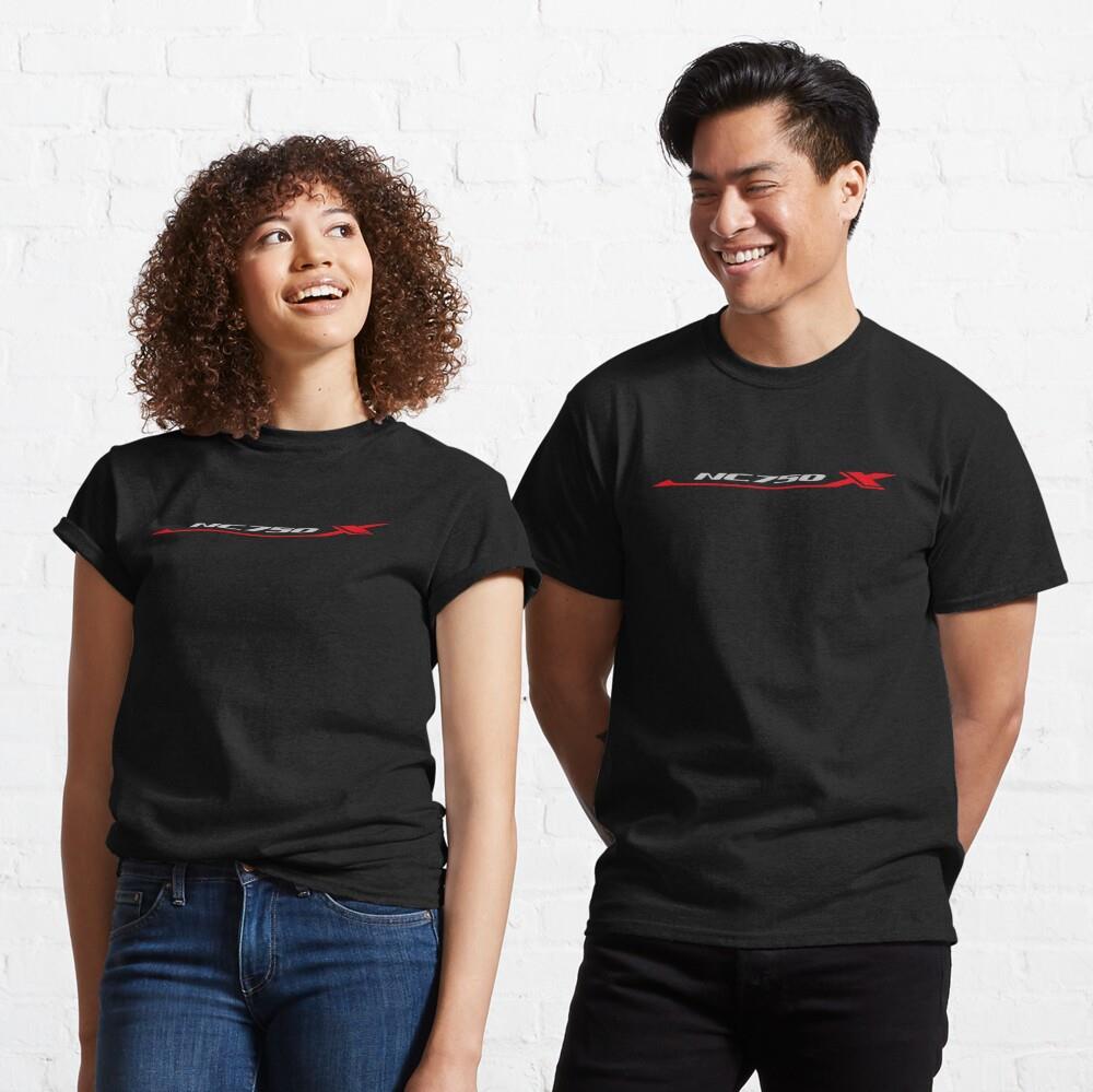 Honda NC750X Kırmızı Baskılı Tshirt Modeli