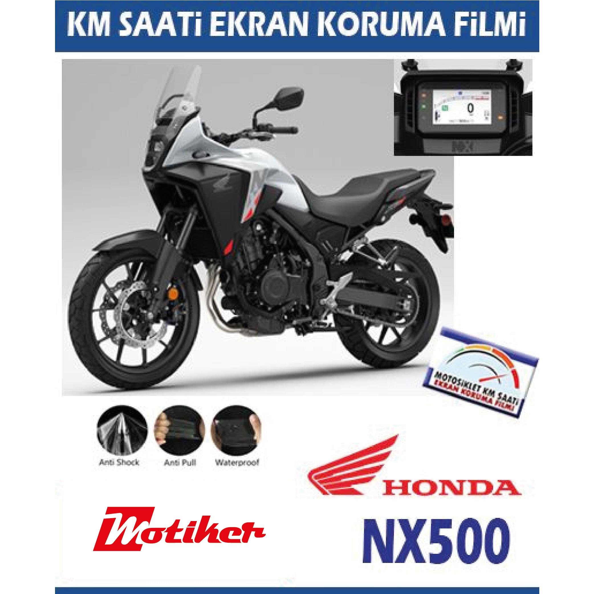 HONDAHonda NX500 Motosiklet Ekran Km Koruyucu