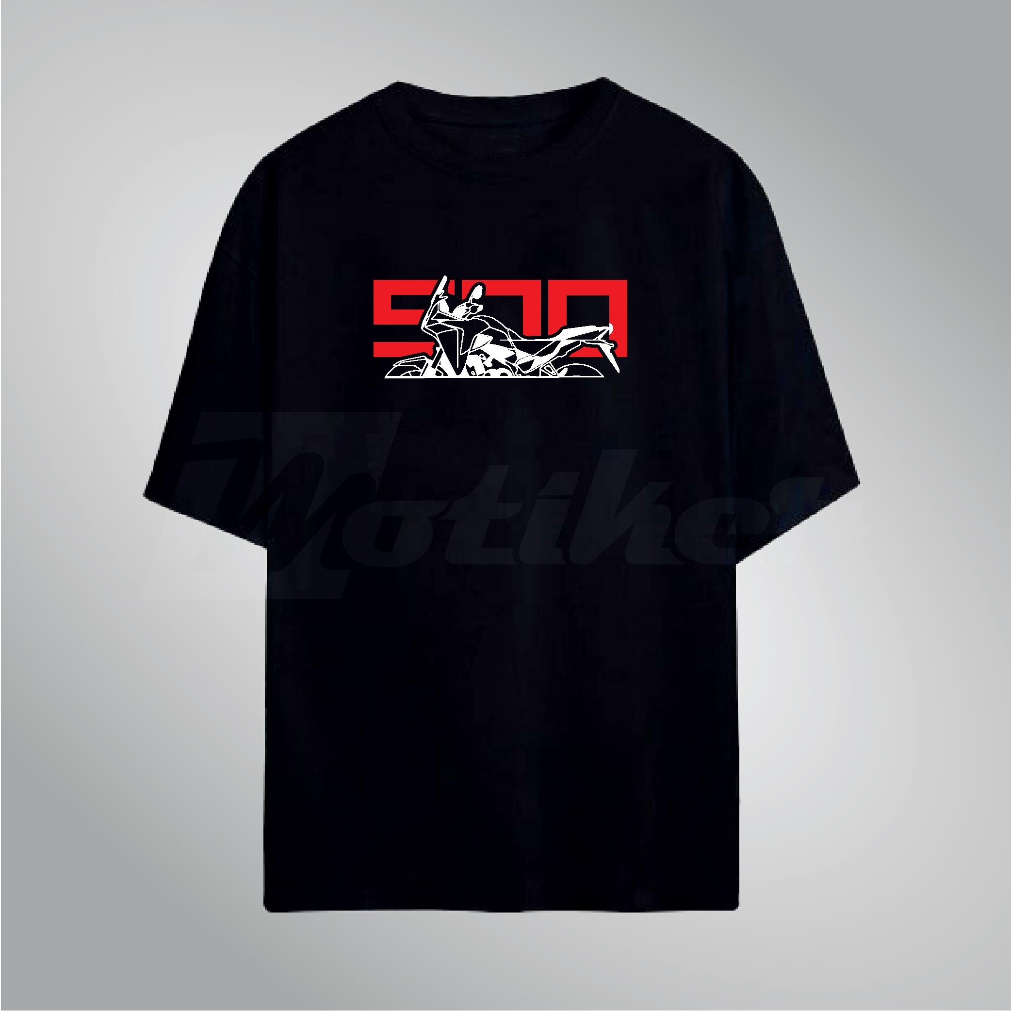 NX500Honda NX500 Siluet Tshirt Modeli Beyaz Gri