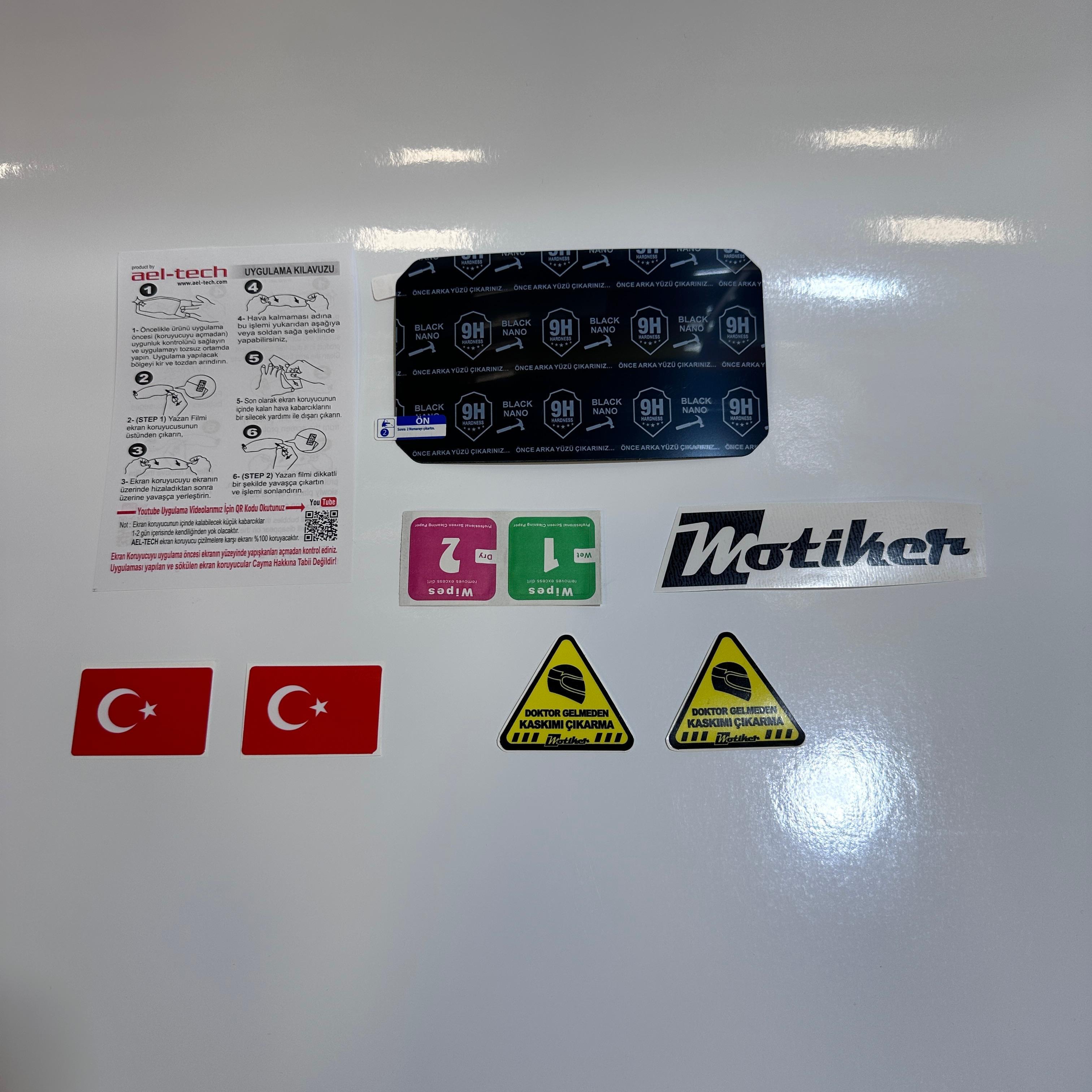 PCXHonda PCX 125 2025 Motosiklet Ekran Km Koruyucu PPF