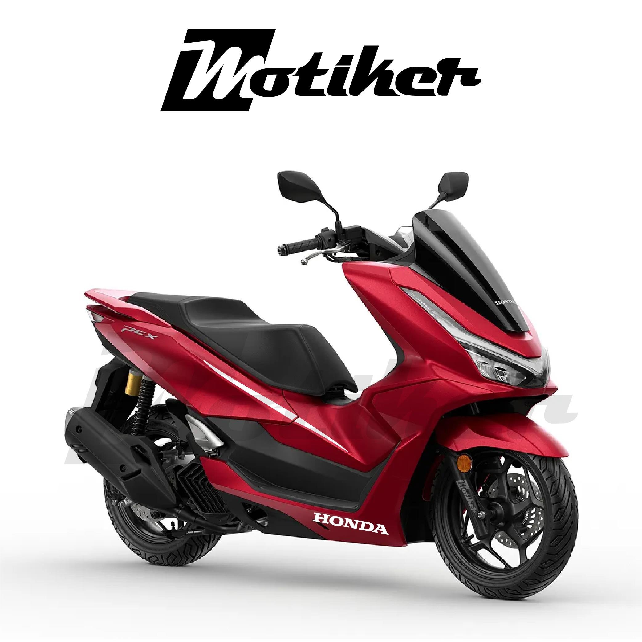PCXHONDA PCX 2025 Motosiklet Sticker Etiket Modeli Beyaz