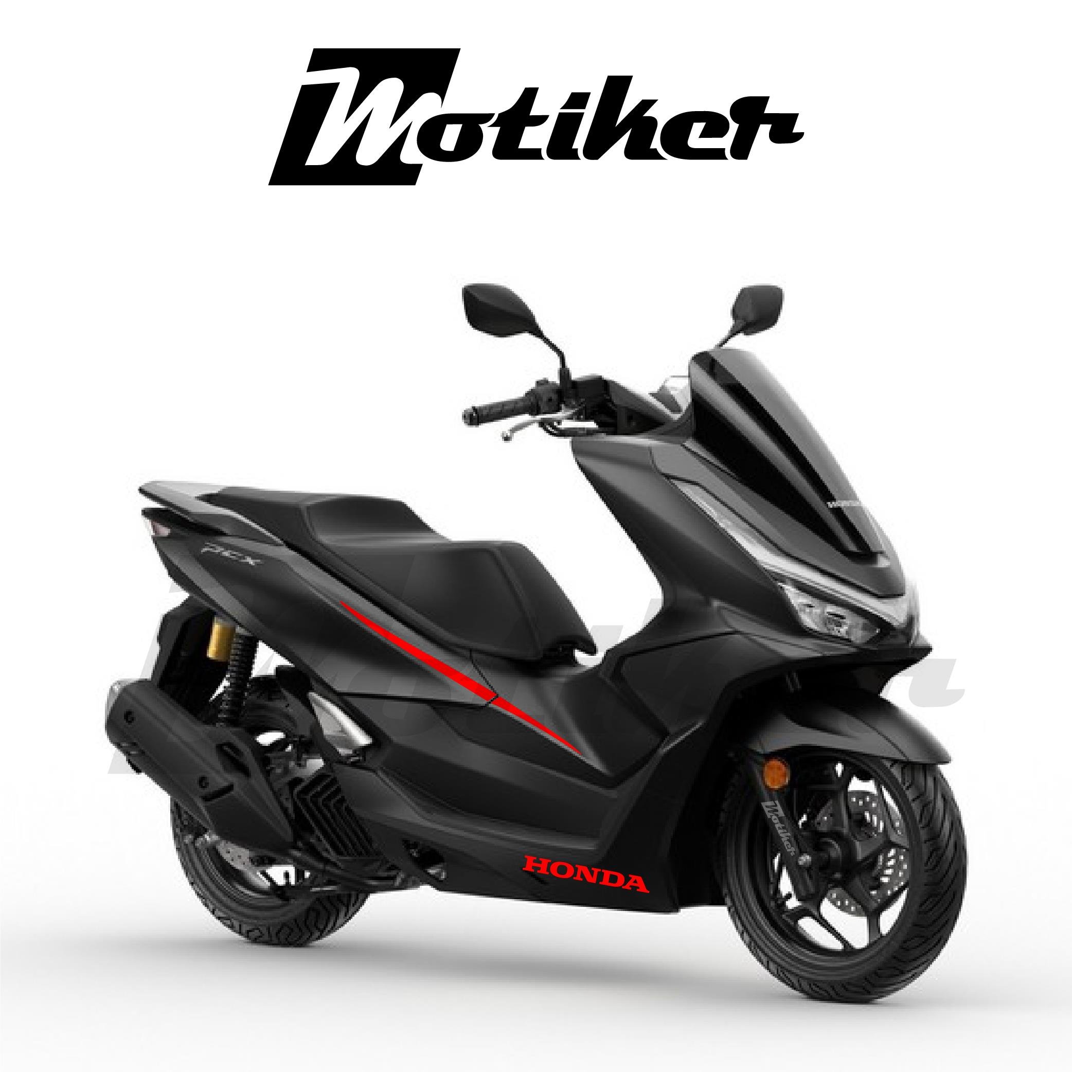 PCXHONDA PCX 2025 Motosiklet Sticker Etiket Modeli Kırmızı