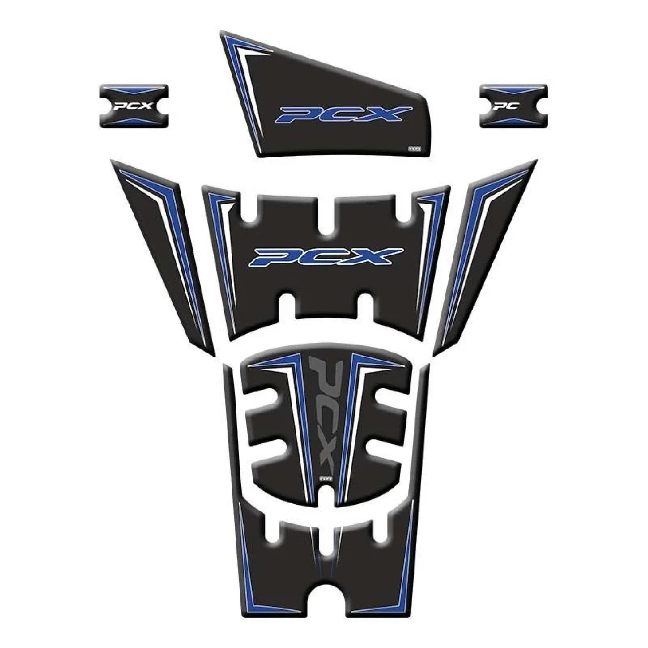 PCXHONDA PCX 2025 UYUMLU MAVİ ORTA TANKPAD KORUMA SET