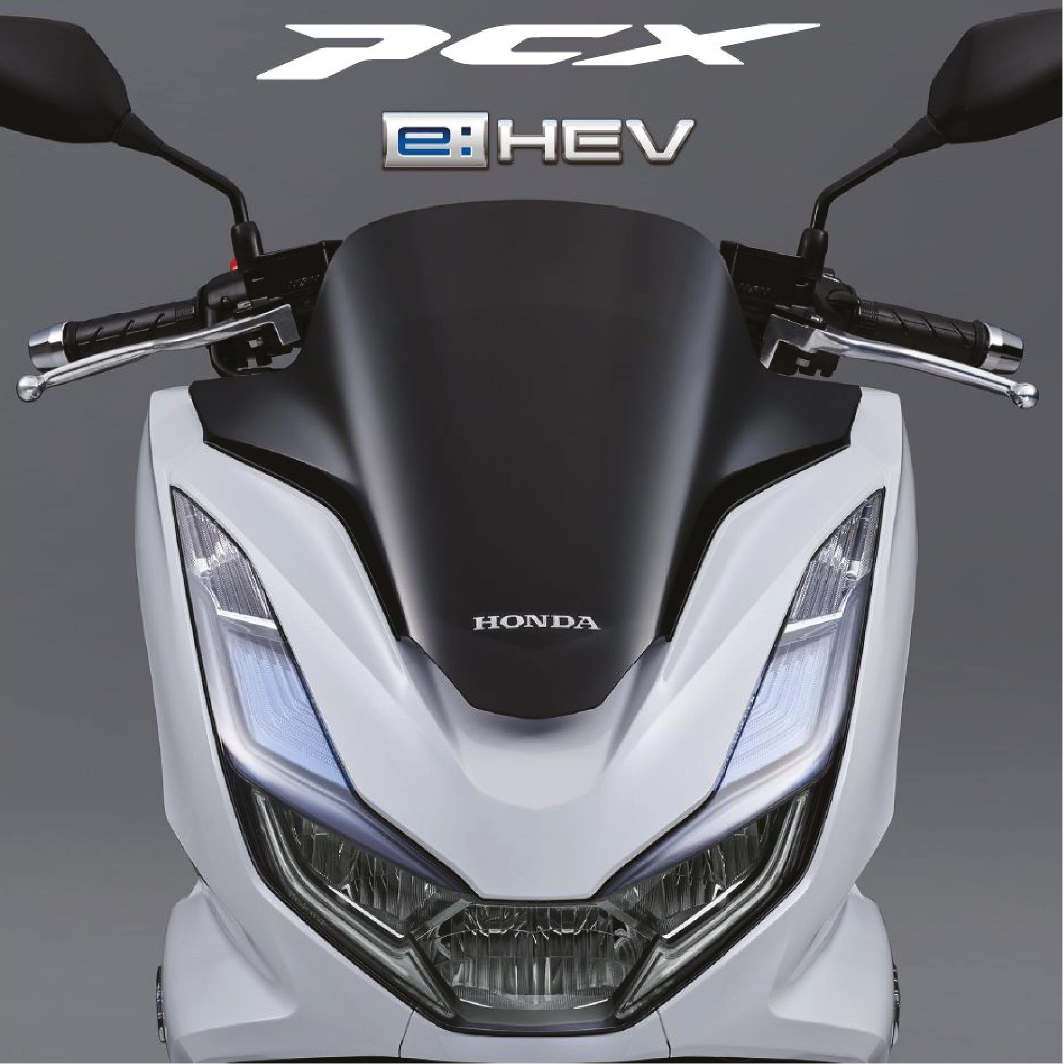 PCXHonda PCX Ön Far Şeffaf Siyah Kaplama Sticker Etiket Modeli