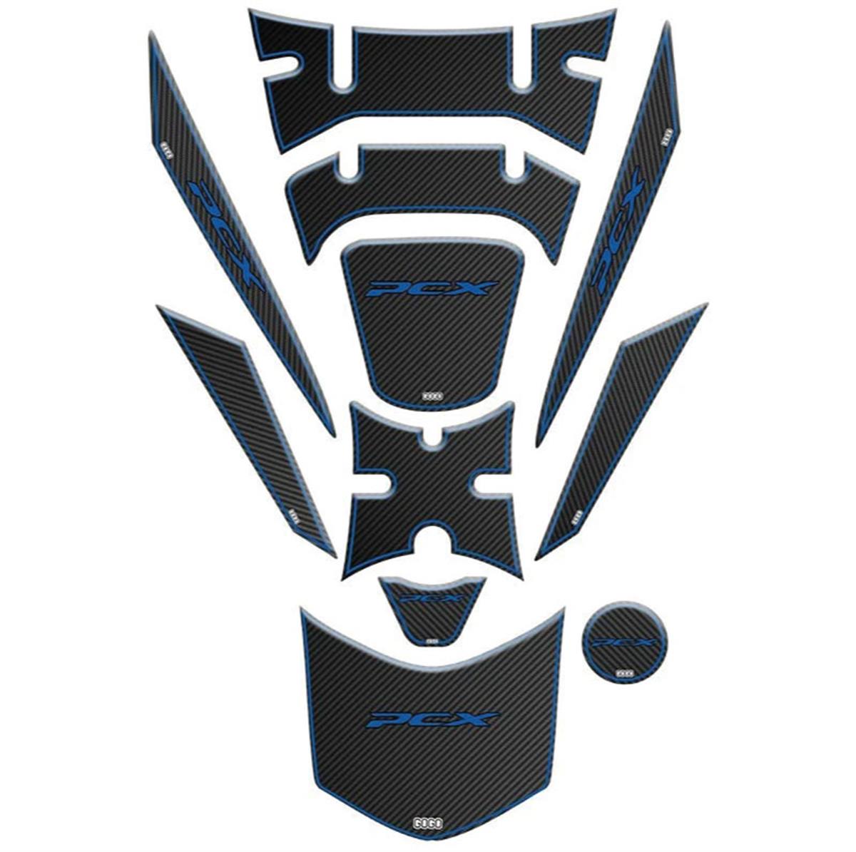 Honda PCX Tracker Tank Pad Sticker Etiket Model 