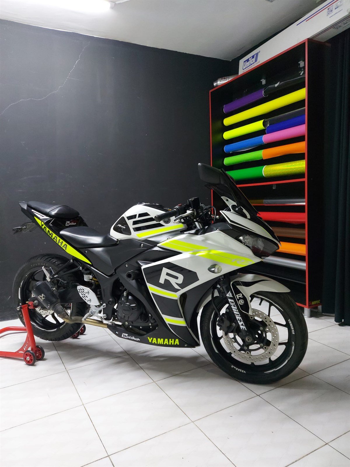 Honda R Desing Beyaz Sticker Etiket Full Takım Modeli