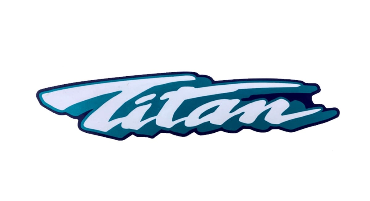 Honda Titan Yan Kapak Etiketi