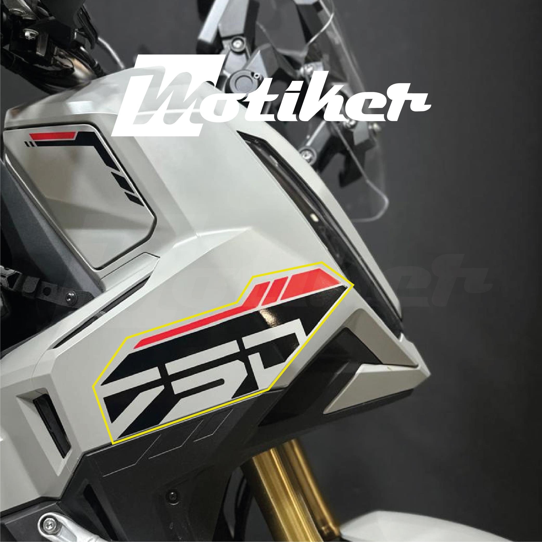 X-ADVHonda X-ADV 2025 Özel Tasarım Sticker Etiket Modeli Sağ Sol Ön Yan Grenaj