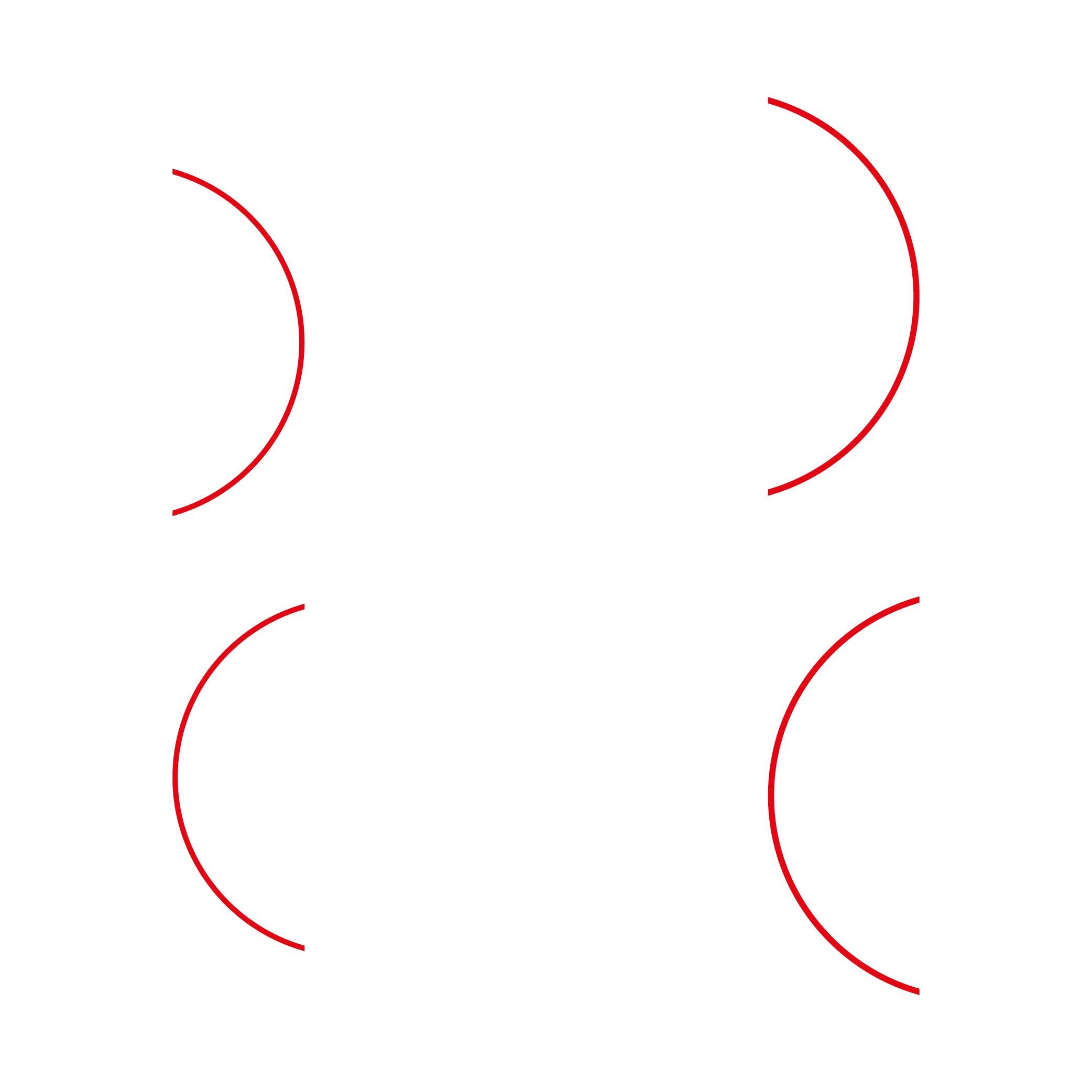 Honda X-ADV Yarım Jant Sticker Modeli - Kırmızı