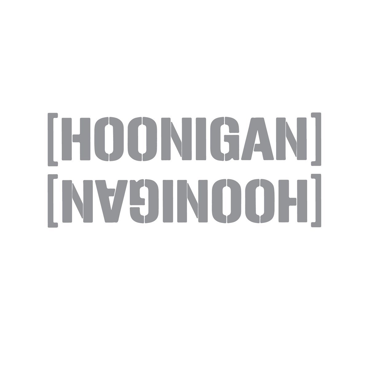 Hoonigan Mini Sticker Etiket Modeli