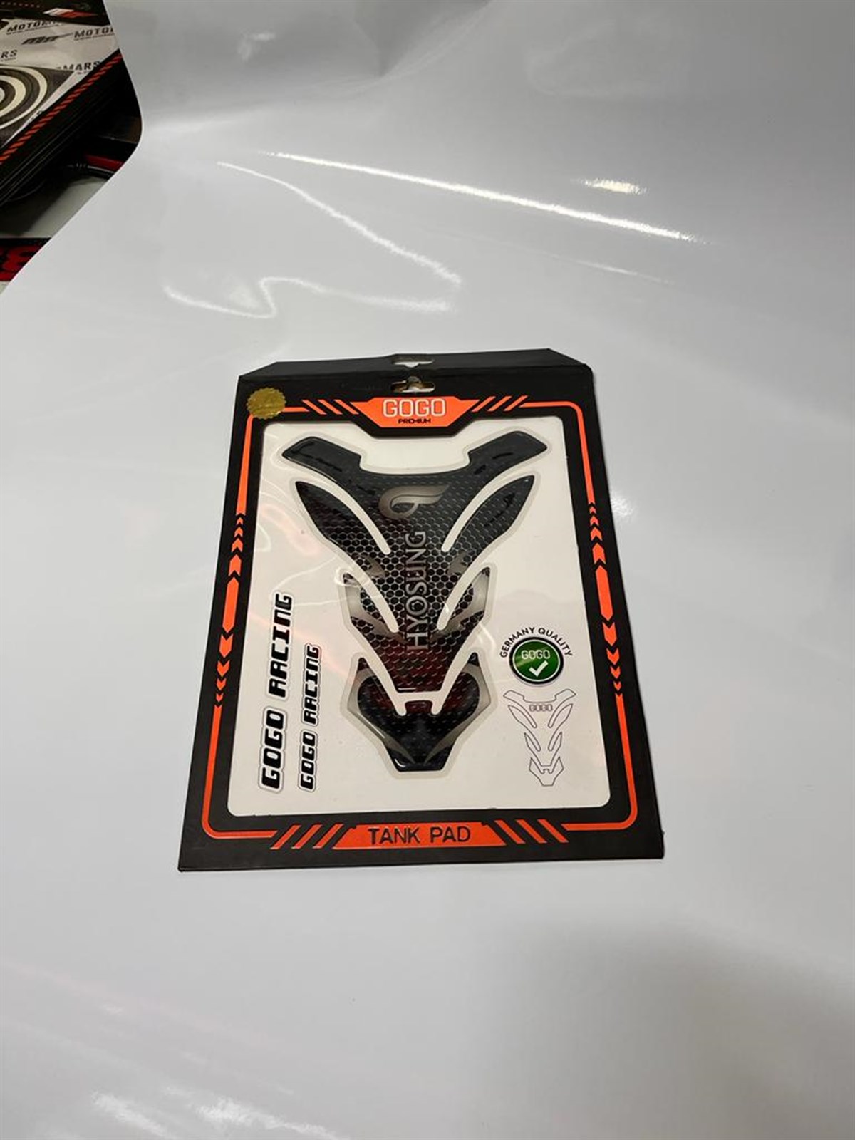 Hyosung Tank Pad Damla Sticker Modeli