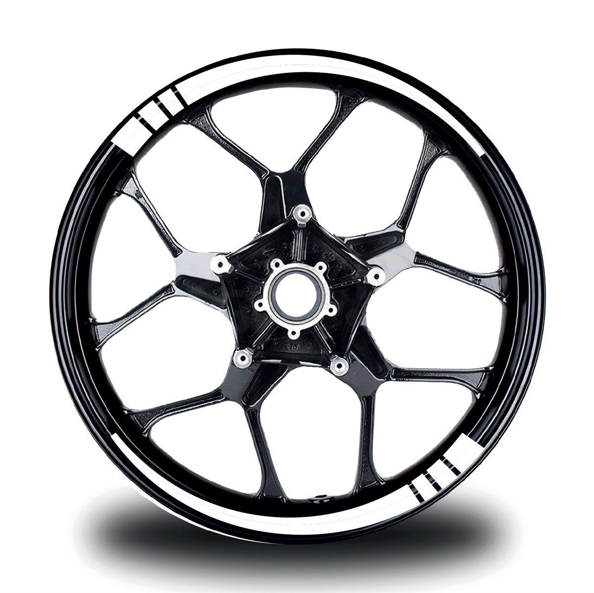 İç Dış Jant Sticker Etiket Modeli İnce 