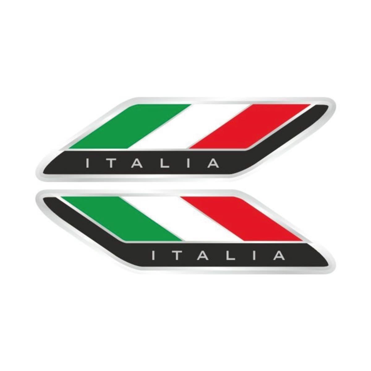 İtalia Şerit Logo Damla Sticker 