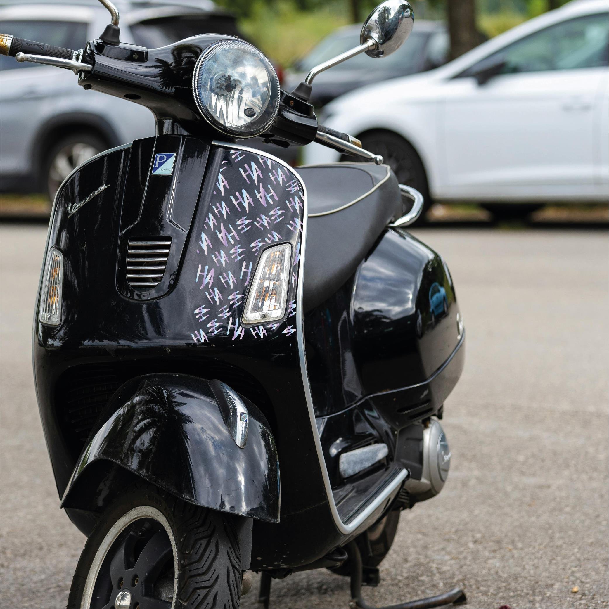 MARKALARJoker HAHA 25x25cm Folyo Kesim Evrensel Desen Kaplama Hologram