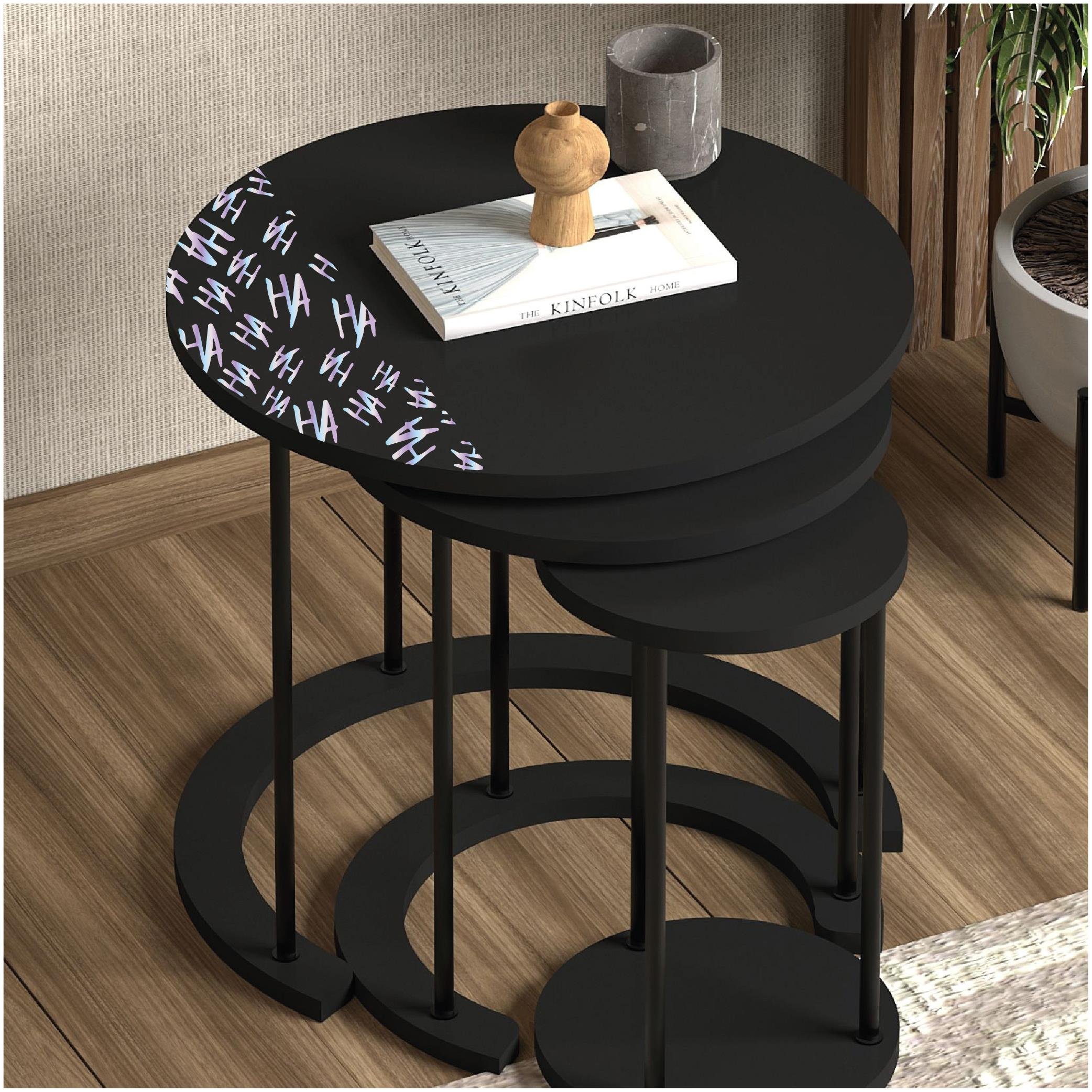 MARKALARJoker HAHA 25x25cm Folyo Kesim Evrensel Desen Kaplama Hologram