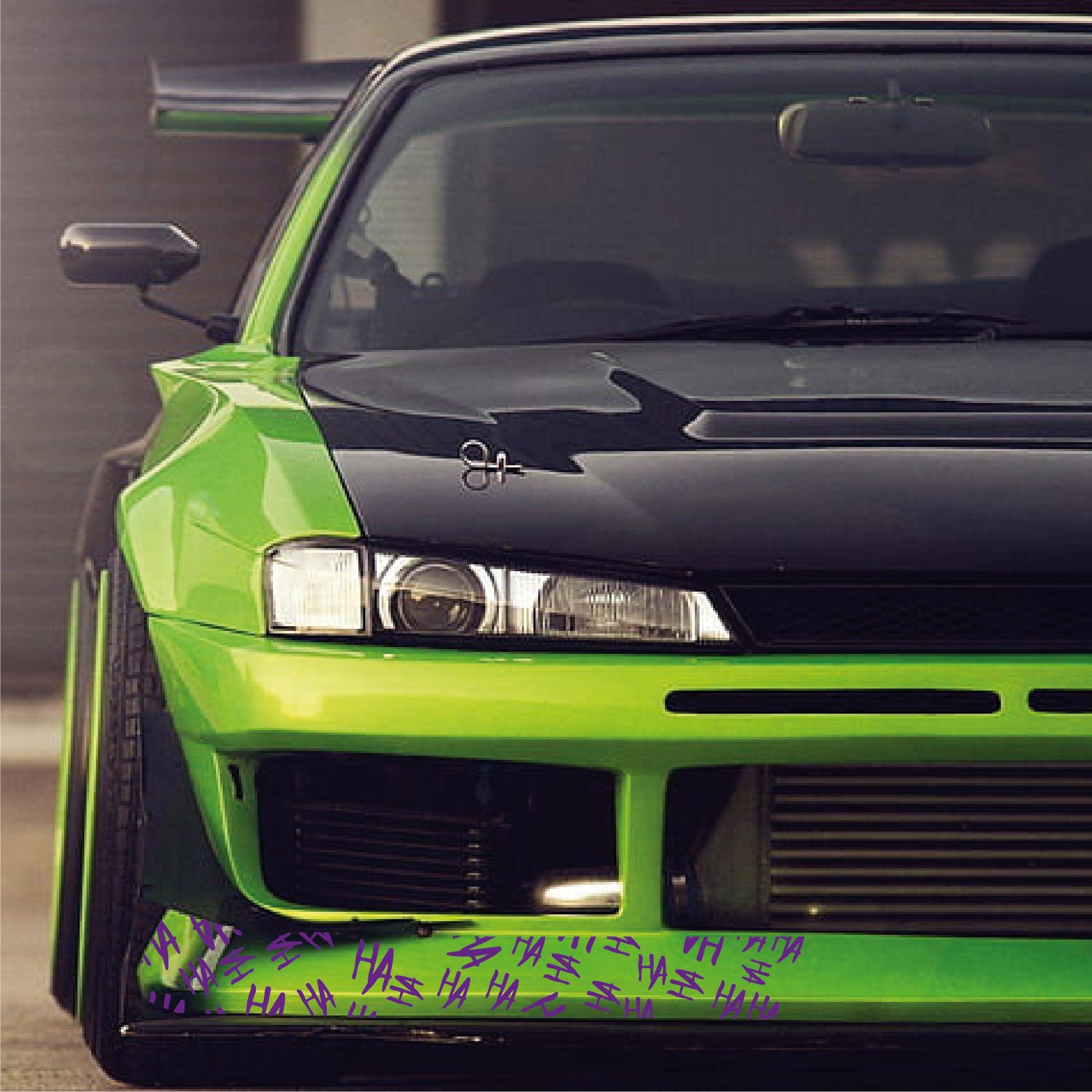 MARKALARJoker HAHA 25x25cm Folyo Kesim Evrensel Desen Kaplama Mor