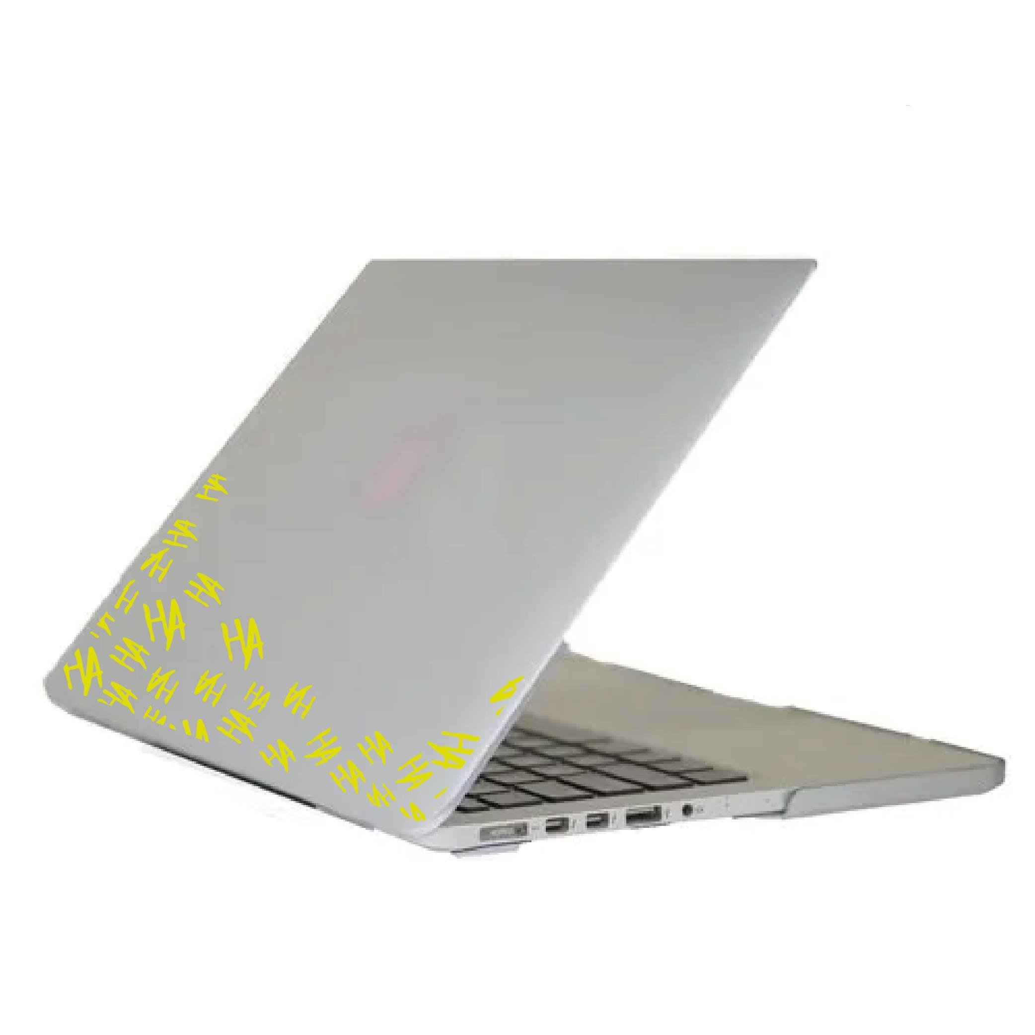 MARKALARJoker HAHA 25x25cm Folyo Kesim Evrensel Desen Kaplama Neon Sarı (Yeşil)