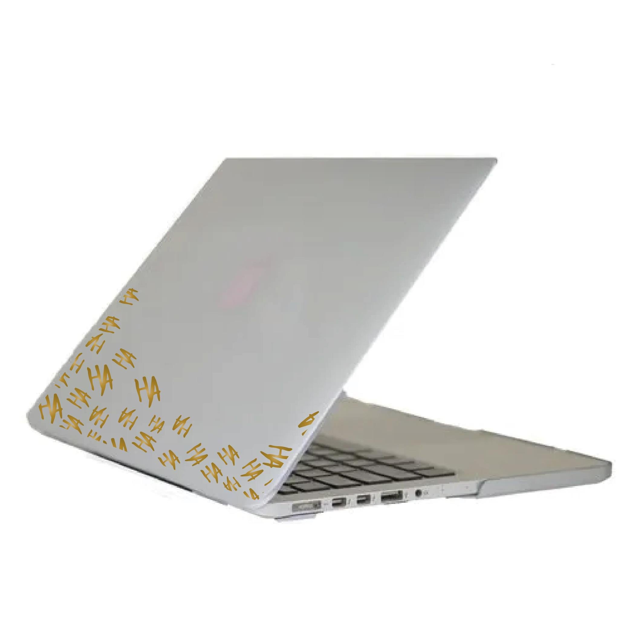 MARKALARJoker HAHA 25x25cm Folyo Kesim Evrensel Desen Kaplama Gold