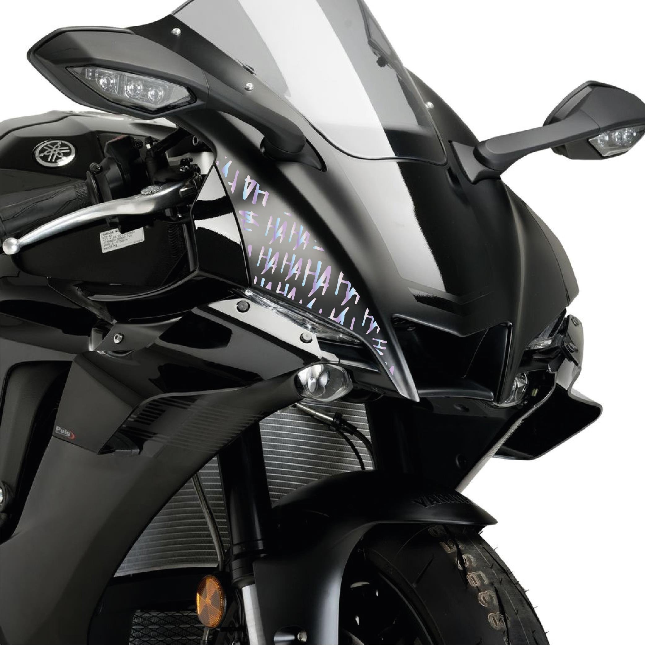 MARKALARJoker HAHA 25x25cm Folyo Kesim Evrensel Desen Kaplama Hologram